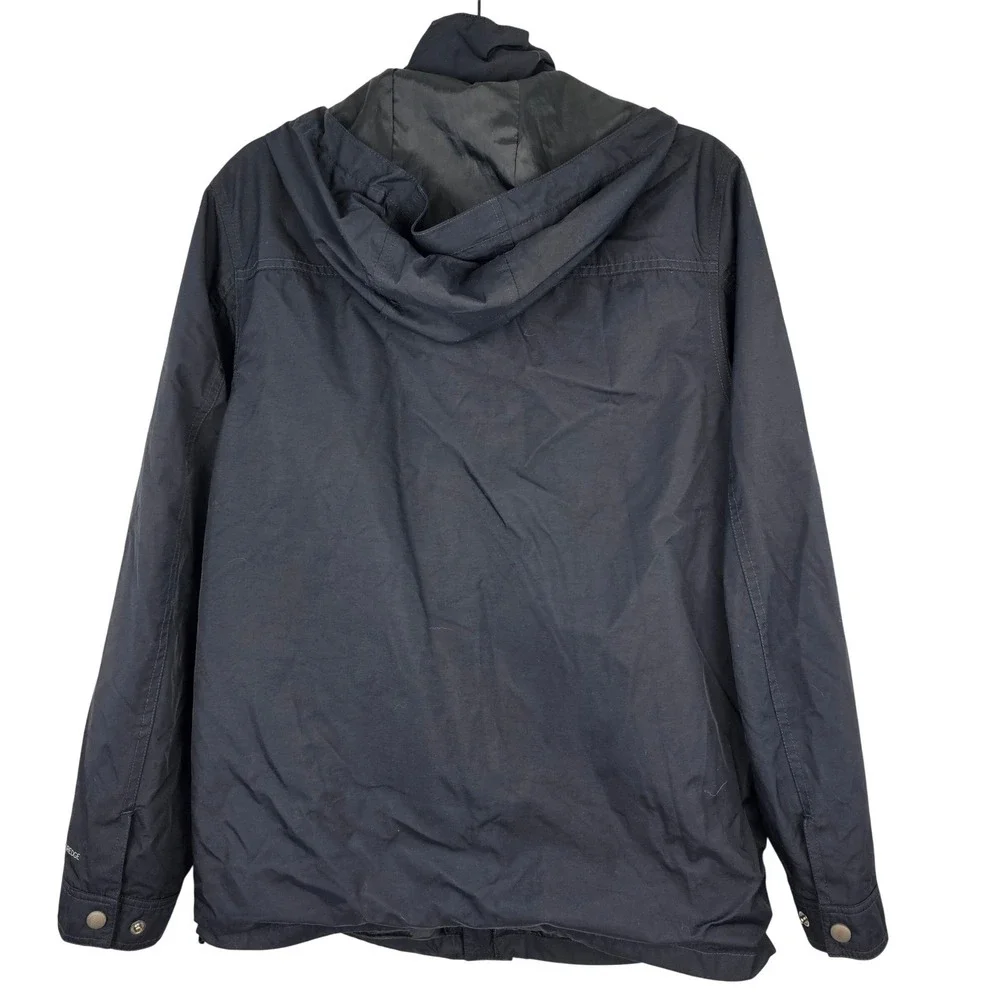 Eddie Bauer Travex‎ WeatherEdge Men's Field Jacket Hooded Utility Parka Small